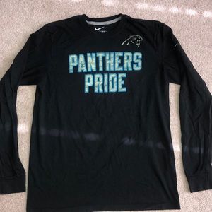 Carolina Panthers reflective long sleeve tee